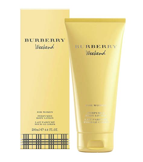 burberry weekend lotion